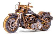 Wooden city 3D puzzle Motocykl Cruiser Limitovaná edice 168 dílů