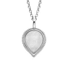 Engelsrufer Stříbrný náhrdelník s měsíčním kamenem Pure Drop ERN-PUREDROP-MO (řetízek, přívěsek)