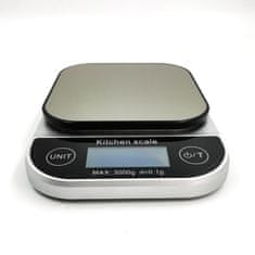 OEM DKS-3.01 Digitální kuchyňská váha do 3kg / 0,1g