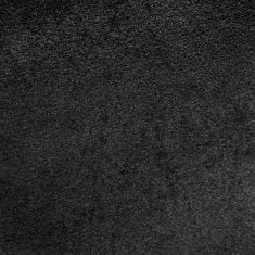 DESIGN 91 Sametový závěs s řasící páskou - Melanie, černý 140 x 270 cm