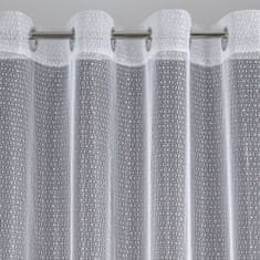 Klasická dlouhá krátká záclona šitá 300 cm x 250 cm