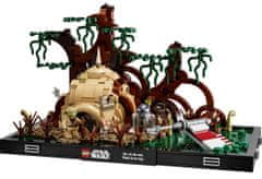 LEGO Star Wars 75330 Jediský trénink na planetě Dagobah – diorama