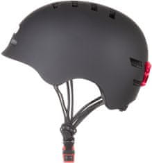 Bluetouch Bezpečnostní helma černá s LED "L"