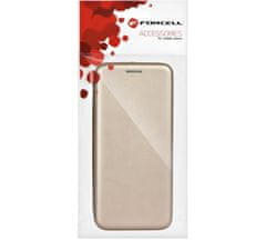 FORCELL Pouzdro Elegance pro Samsung Galaxy A02s (SM-A025), zlatá