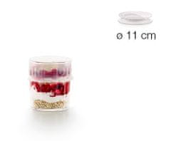 Lékué Silikonové víčko na potraviny a nádobí Lékué Kit Reusable flexible lids ø 11,5 cm
