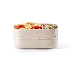 Lékué Lékué, Svačinový box Lunchbox To Go Organic | krémová