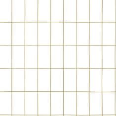 Bílá vliesová tapeta, zlaté obrysy obdélníků 139131, Black & White, 0,53 x 10,05 m