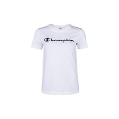 Champion Tričko bílé S Crewneck Tshirt