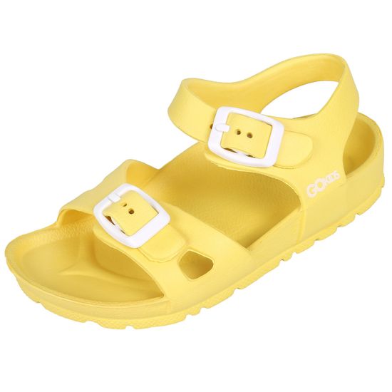 Lemigo Pohodlné žluté dětské sandály LEMIGO