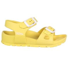 Lemigo Pohodlné žluté dětské sandály LEMIGO, 28