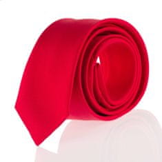 NANDY Klasická pánská kravata - Červené