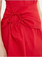 Trendyol Červené dámské krátké šaty Trendyol XS
