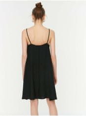 Trendyol Černé dámské krátké šaty na ramínka Trendyol XS