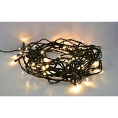 Solight LED vánoční řetěz, 500 LED, 50m, přívod 5m, IP44, teplá bílá, 1V05-WW