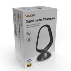 Solight digitální pokojová anténa, DVB-T2, 49dB, HP28