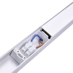 Solight LED lineární svítidlo podlinkové, 15W, 4100K, 3-stupňové stmívaní, vypínač, hliník, 90cm, WO212