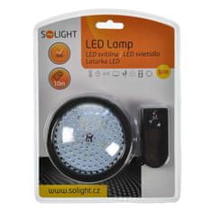 Solight LED světélko s dálkovým ovládáním, 5 LED, 3x AA baterie, WL95