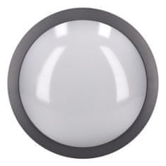 Solight LED venkovní osvětlení se senzorem Siena, šedé, 20W, 1500lm, 4000K, IP54, 23cm, WO781-G-M