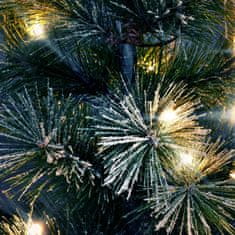 Solight vánoční stromek 45cm, 15LED, 3x AA, IP44 časovač, 1V238