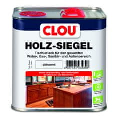 Clou EL Holz-Siegel, lesklý, jednosložkový zátěžový lak na bázi uretanalkydu, 2,5 l