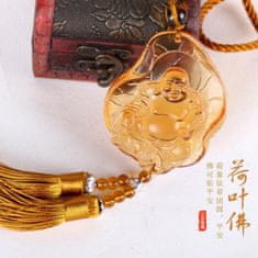 Feng shui Harmony Buddha Liuli žlutý