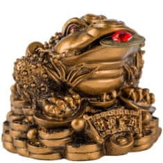 Feng shui Harmony Zlatá trojnohá žába 5cm