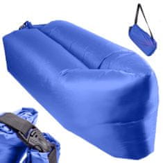Lazy BAG SOFA airbed navy blue 230x70cm