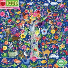 eeBoo  Čtvercové puzzle Strom života 1000 dílků