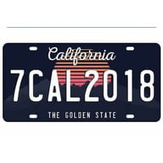 Retro Cedule Cedule California - The Golden State
