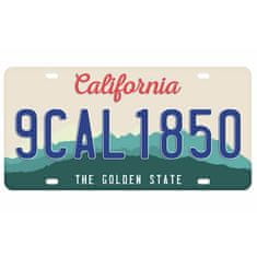 Retro Cedule Cedule California - The Golden State
