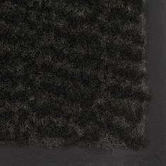 Vidaxl Protiprachová obdélníková rohožka všívaná 90x150cm černá
