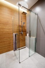 Deante HIACYNT KQH_016P Posuvné sprchové dveře 160x200, čiré sklo - Deante