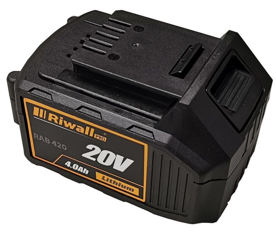 RIWALL RAB 420 - baterie 20 V (4 Ah)