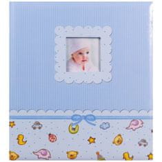 KPH Dětské fotoalbum na růžky YOUNG BABY modré
