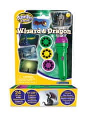 Brainstorm Toys Ruční foto projektor - Čarodějové a draci