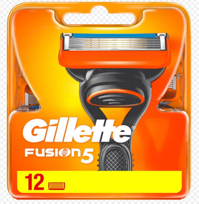 Levně Gillette Fusion5 Náhradní hlavice k pánskému holicímu strojku 12 ks 