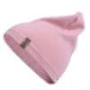 Jednovrstvá čepice pro muže a ženy - růžový