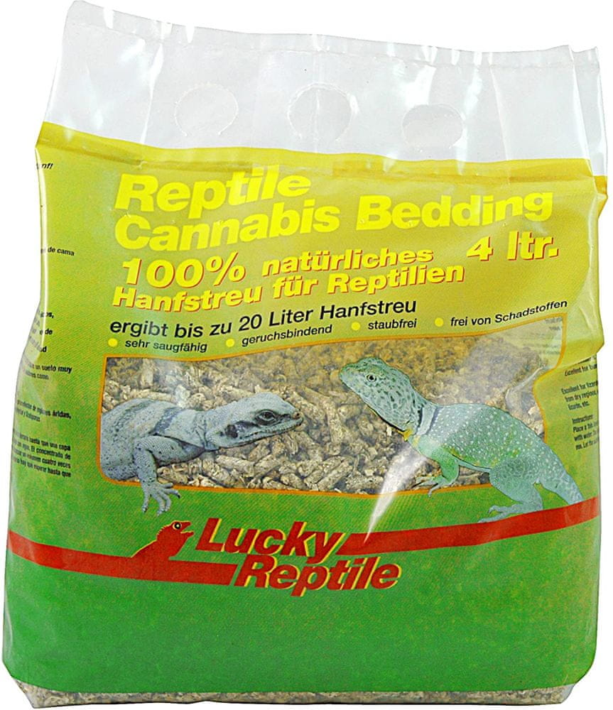 Lucky Reptile Cannabis Bedding 4 L pro 15 L substrátu