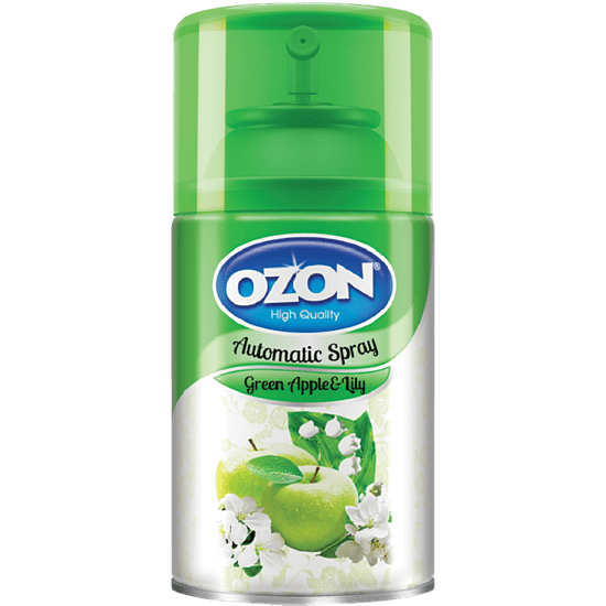 OZON osvěžovač vzduchu 260 ml Green Apple & Lily