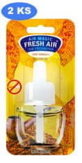 Fresh Air náhradní náplň elektrického osvěžovače 19 ml Anti Tobacco (2 ks)