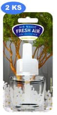Fresh Air náhradní náplň elektrického osvěžovače 19 ml Jasmine & Santal (2 ks)
