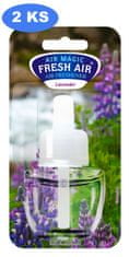Fresh Air náhradní náplň elektrického osvěžovače 19 ml Lavender (2 ks)