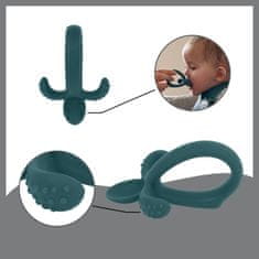 Babymoov silikonová miska s přísavkou, lžičkou a bryndáčkem FIRST´ISY KIT Dog