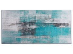 Beliani Modrý koberec 80 x 150 cm TRABZON