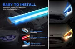 Flexibilní LED pásek do auta - dynamické blinkry + denní svícení