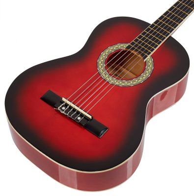 krásná akustická kytara toledo Primera Student 34 RDS s kratší menzurou pro děti studenty a lidi menšího vzrůstu lesklá povrchová úprava vrstvený korpus lipové dřevo 