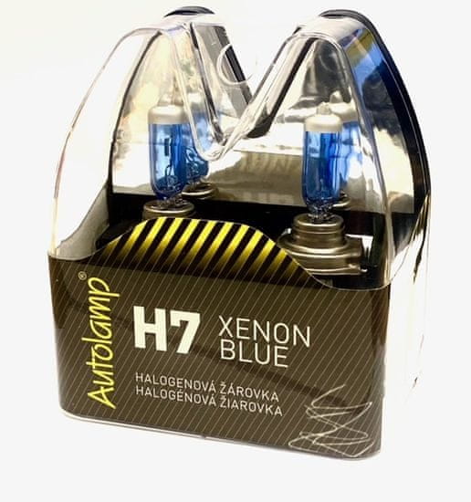 AUTOLAMP Sada 2 kusů žárovek typ H7 Xenon Blue, příkon 55W, napětí 12V