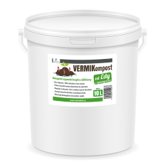 Vermaktiv Vermikompost od Edy – 10 litrů - Biologické hnojivo z EKO farmy v Lužických horách