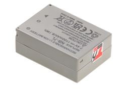 Baterie T6 Power pro digitální fotoaparát Canon NB-7L, Li-Ion, 7,4 V, 1100 mAh (7,8 Wh), šedá