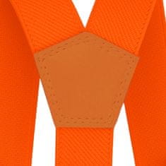 NANDY Podvazky dětské pro kalhoty ve věku 2-10 let - oranžový